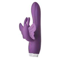 Dream Toys Flirts Butterfly - Вибратор-кролик, 17 см (фиолетовый)