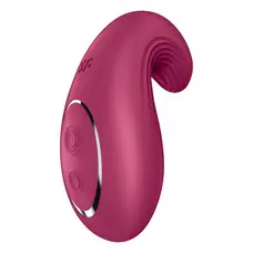 Satisfyer Dipping Delight - Вібратор, 9х6 см (бордовий)