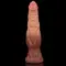 Dual-Layered Silicone Nature Cock 9.5" - Фалоімітатор, 24.5 см (тілесний)