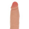 Get Real Dual Density Smooth Vibrator - Реалистичный вибратор, 22.5х4.3 см (телесный)