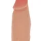 Get Real Dual Density Smooth Vibrator - Реалистичный вибратор, 22.5х4.3 см (телесный)