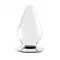 LoveToy 4.5'' Flawless Clear Anal Plug Clear - Анальна пробка з присоскою, 11.5х6 см (прозорий)