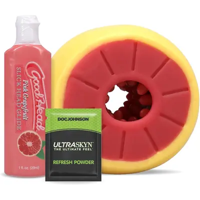 Набір для мінета Doc Johnson GoodHead Grapefruit Blowjob Set