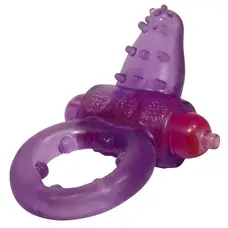 Be Thrilled Vibrating Cockring ерекційне віброкільце зі стимулятором клітора, 2.5 см
