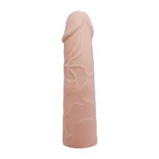 Насадка на член Baile Penis Sleeve Flesh 6", +3 см (тілесний)
