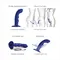 Насадка для страпона з подвійною точковою пульсацією Strap-On-Me Tapping Dildo Wave, М