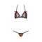 Passion Melissa Bikini комплект еротичної білизни, L/XL (чорний)