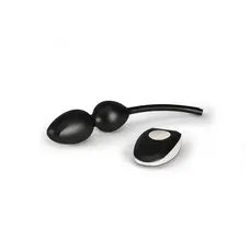 Mystim Jane Untamed Vibe - Вагинальные шарики для миостимуляции с вибрацией и пультом, 3.6 см
