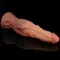 Dual-Layered Silicone Nature Cock 9.5" - Фалоімітатор, 24.5 см (тілесний)