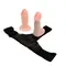 LyBaile Jessica Strap-On - Страпон с двумя насадками, 10.5х3 см (телесный)