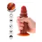 Фаллоимитатор Get Real Skin Foreskin Dildo, 16 см
