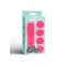 Toy Joy Funky Massager - Вибромассажер с насадками, 10х2.5 см (розовый)