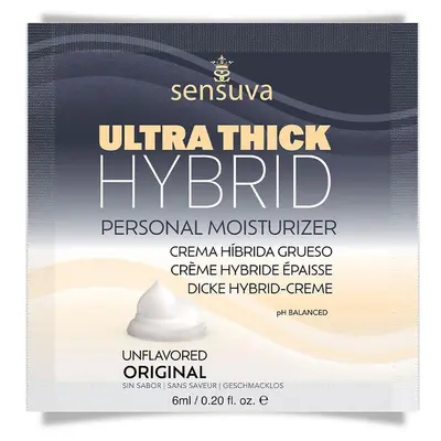 Sensuva - Ultra-Thick Hybrid Formula - Пробник густого лубриканта на гібридній основі, 6 мл.