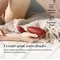 Womanizer Duo 2 + Лубрикант 50 мл - Вибратор с вакуумным стимулятором, 20.3х3.5 см (бордовый)