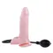 LyBaile Inflateable Dildo Flesh - Фалос із функцією розширення, 19.3х4.3 см