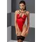 Akita Body - Passion Exclusive - Боді з високим вирізом стегна, L/XL (червоний)