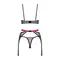 Комплект Obsessive Novenes 3-pcs set, M/L