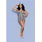 Obsessive Stewardess - Еротичний костюм для рольових ігор Стюардеса, L/XL (сірий)