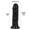 Фалоімітатор з ароматом лакриці - Toyz4lovers Delicious Dildo Liquorice, 25 см