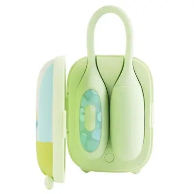 Віброяйце та вакуумний стимулятор у зарядному кейсі 2в1 BeYourLover Magic Suitcase