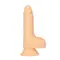 Bms Factory Naked Addiction 6.5" Thrusting Dong With Remote - Вібратор з пульсацією, 16.5х3.4 см