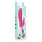 Toy Joy Funky Rabbit Pink - Вибратор-кролик, 19х3 см (розовый)