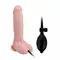 LyBaile Inflateable Dildo Flesh - Фалос із функцією розширення, 19.3х4.3 см