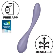 Satisfyer G-Spot Flex 5+ - Универсальный вибратор, 23 см (сиреневый)