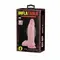 LyBaile Inflateable Dildo Flesh - Фалос із функцією розширення, 19.3х4.3 см