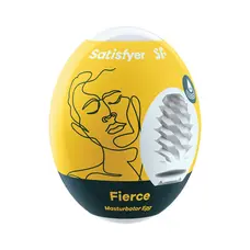 Satisfyer Masturbator Egg Single Fierce мастурбатор яйце, 7х5.5 см (жовтий)