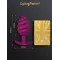 Gvibe Gplug Twist 2 - Витая анальная пробка для длительного ношения, 10.5х3.9 см (фуксия)