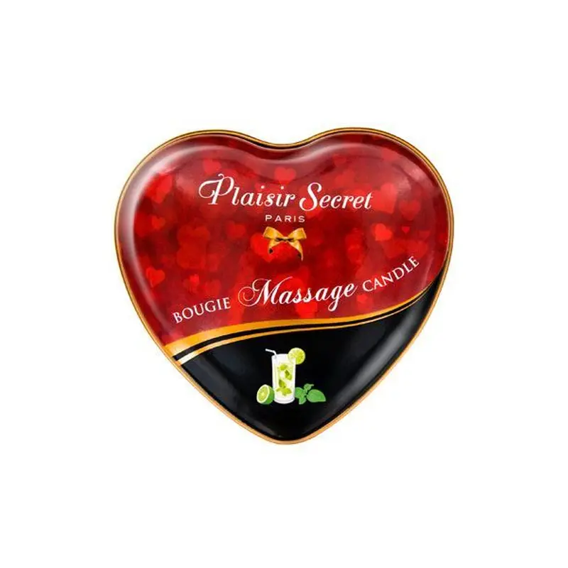 Plaisir Secret Mojito - Массажная свеча с ароматом Мохито, 35 мл Plaisir Secret Mojito - Массажная свеча с ароматом Мохито, 35 мл
