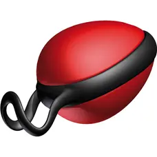 Joy Division Joyballs Secret - одиночный вагинальный шарик, 6х3.7 см (красный)