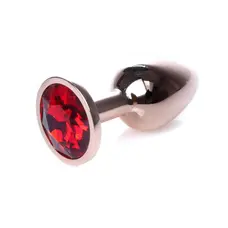 Анальна пробка Jewellery Red Gold Plug - розмір S