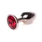 Анальна пробка Jewellery Red Gold Plug - розмір S