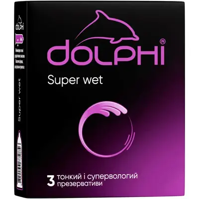 Dolphi NEW Super Wet, 3 шт