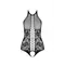Бодистокинг с имитацией корсетной шнуровки Passion BS094, One Size