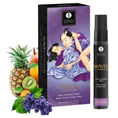 Спрей для посилення слиновиділення Shunga Waves of Pleasure Exotic Fruits, 20 мл