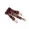 Шкіряні трусики для вібратора Liebe Seele Wine Red Forced Orgasm Strop