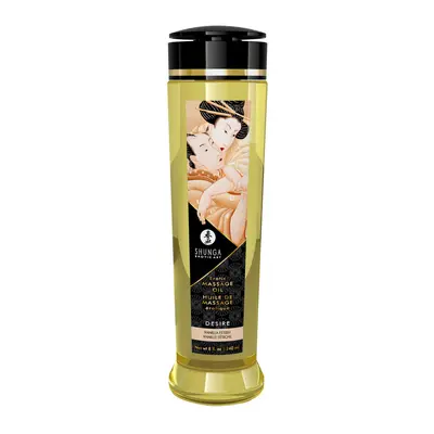 Shunga Erotic Massage Oil Almond Vanilla - массажное масло с ароматом ванили, 240 мл