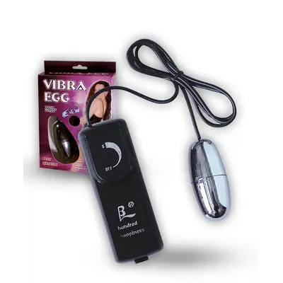 Baile Vibra Egg Silver - Виброяйцо, 5,8 см (серебристый)