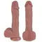 Фаллоимитатор Erospace Natural Play Silicone Dildo D5, 22 см