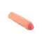 Real Body Real Extender Biggy - насадка на член с закрытой головкой, +4 см (телесный)