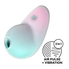 Satisfyer Pixie Dust - Вакуумний стимулятор, 9,4 см (м'ятний)