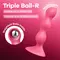 Анальний стимулятор-намистини Satisfyer Triple Ball-R