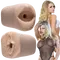 Doc Johnson Mia Malkova / Vicky Vette - мастурбатор двосторонній - вагіна/ротик, 14.7х6.4 см