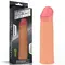 LoveToy Revolutionary Silicone Nature Extender - Удлиняющая эластичная насадка на член,+5 см (телесный)
