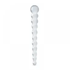 Gildo Glass Dildo No.20 - стеклянный дилдо, 21х3.4 см (прозрачный)