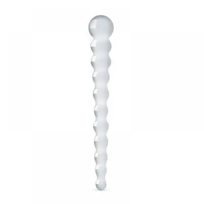 Gildo Glass Dildo No.20 - стеклянный дилдо, 21х3.4 см (прозрачный)