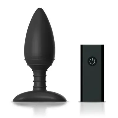 Nexus Ace Remote Control Vibrating Butt Plug - анальная пробка с вибрацией и дистанционным управлением, M 12х4 см (чёрный)
